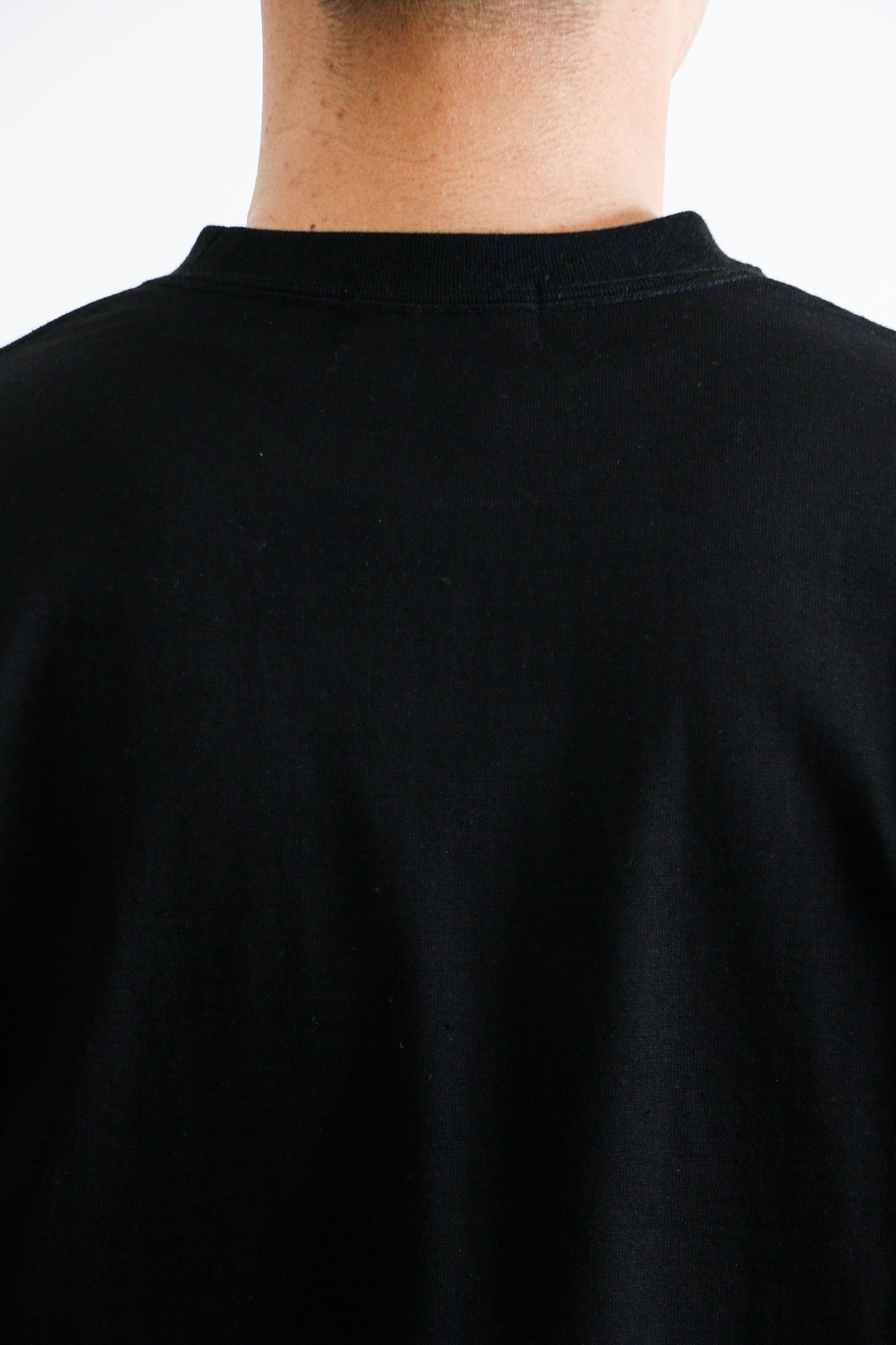 UNIVERSAL PRODUCTS YAAH HEAVY WEIGHT COTTON L/S T-SHIRT Black - 2