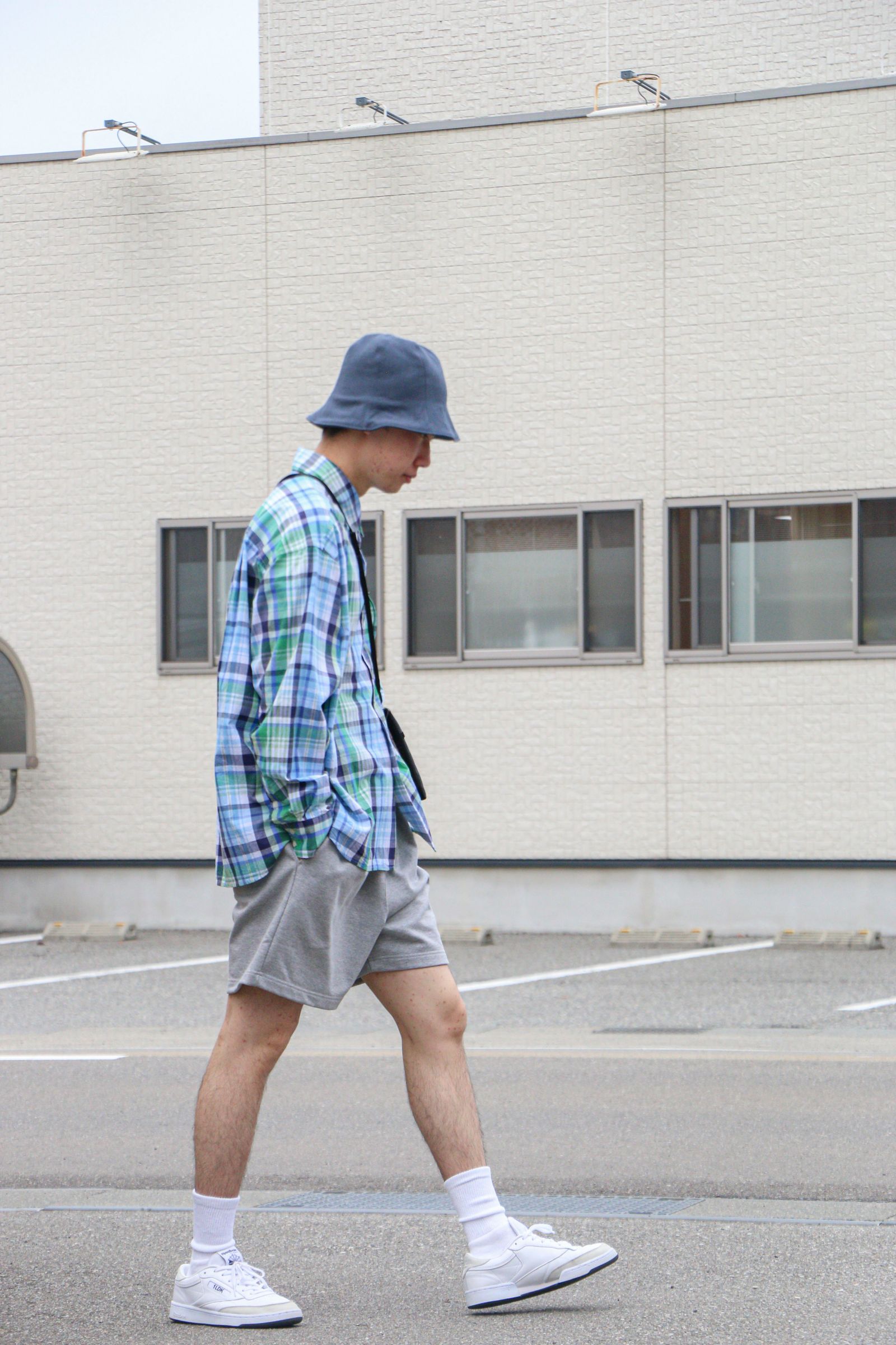 is-ness - WIDE SWEAT SHORTS Gray / ワイドスウェットショーツ / グレー | koko