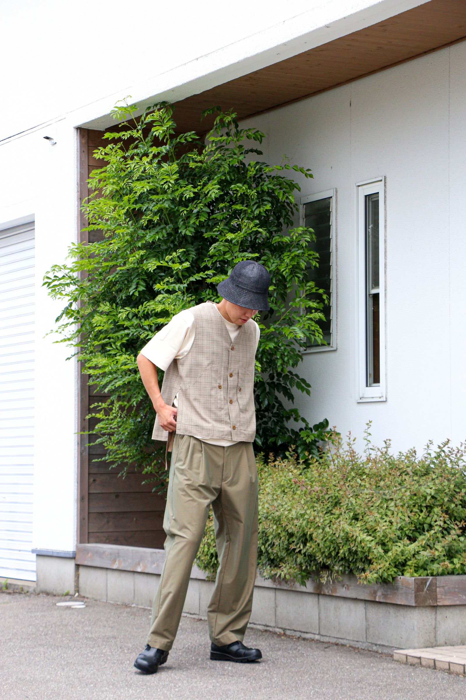 KANEMASA PHIL. - Super High Gauge Solaro Twill Easy Pants Khaki ...