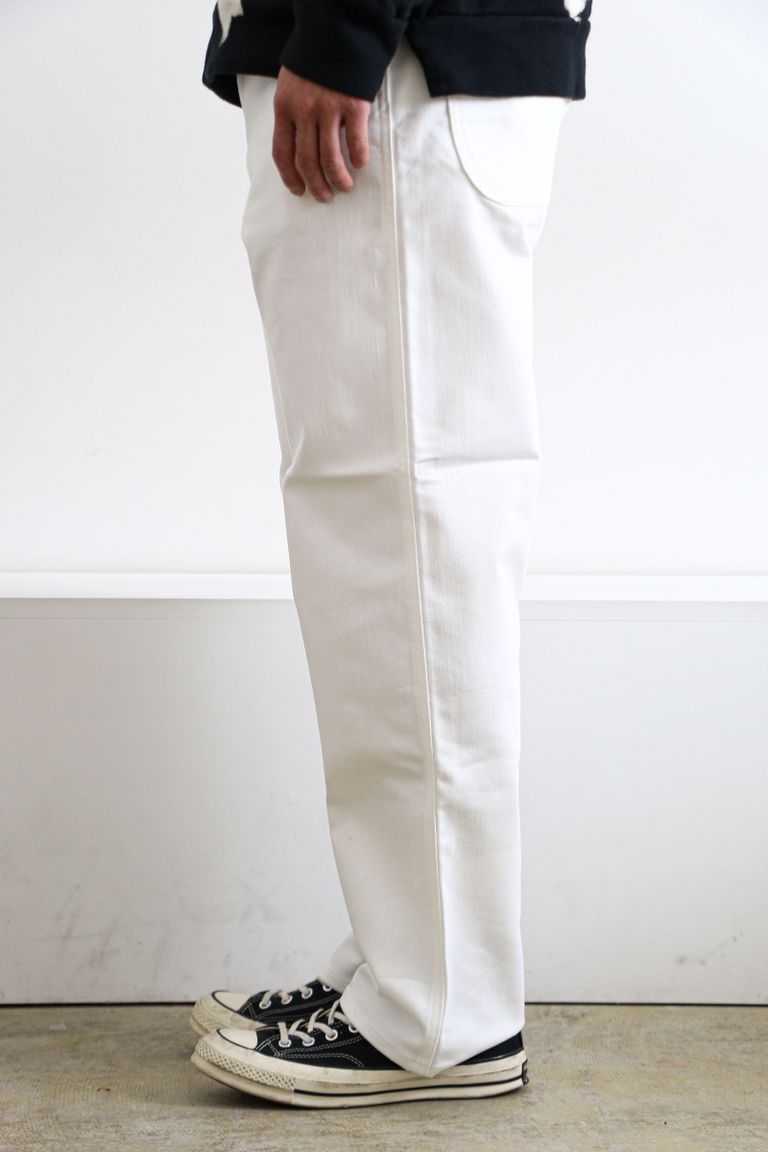 SON OF THE CHEESE - SON OF THE CHEESE 5pkt Painter Pants WHITE | koko