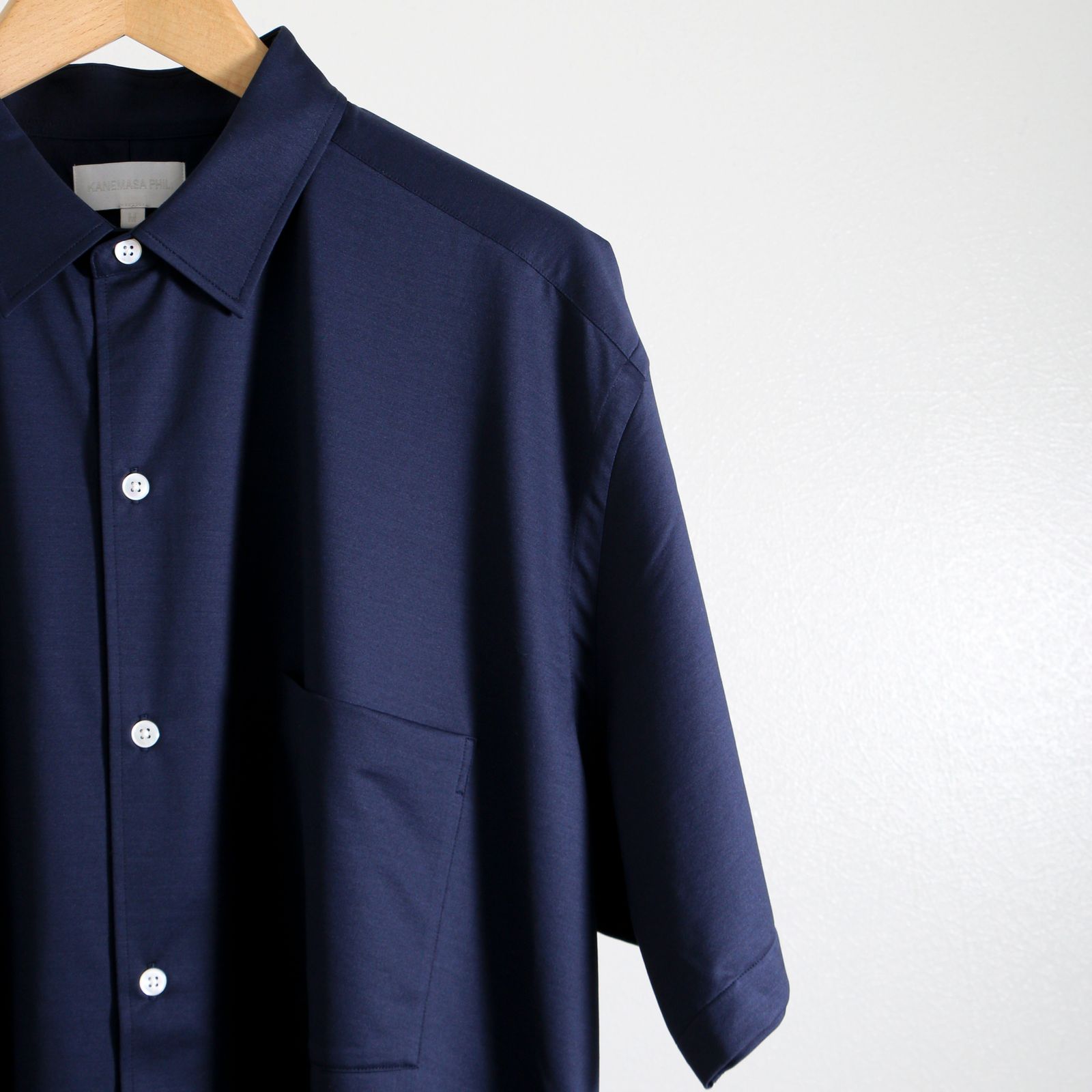 KANEMASA PHIL. - 46G Atmosphere SS Shirt LIGHT YELLOW