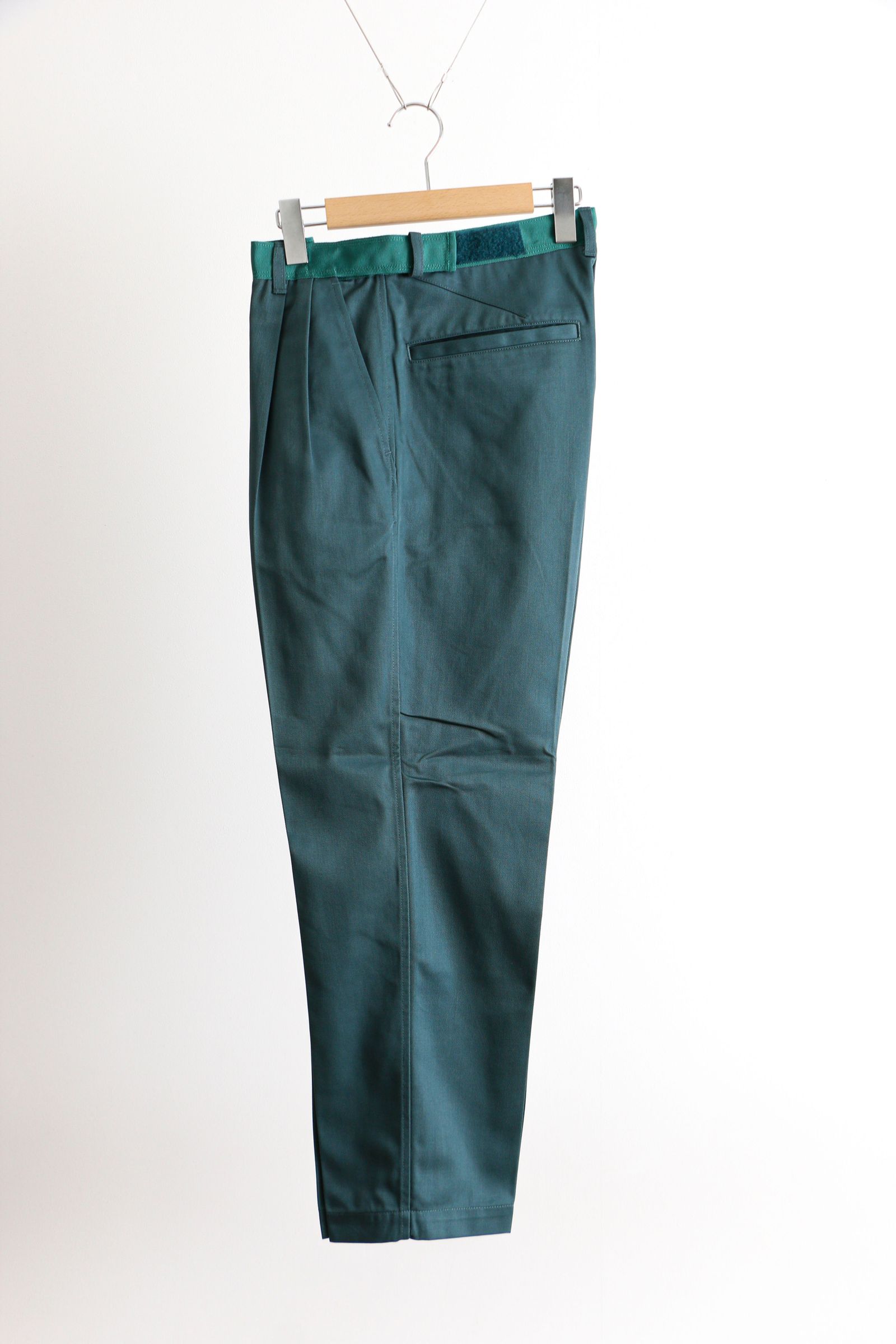 bal - BAL DICKIES SULFUR DYE VELCRO WORK PANT Green / ディッキーズ