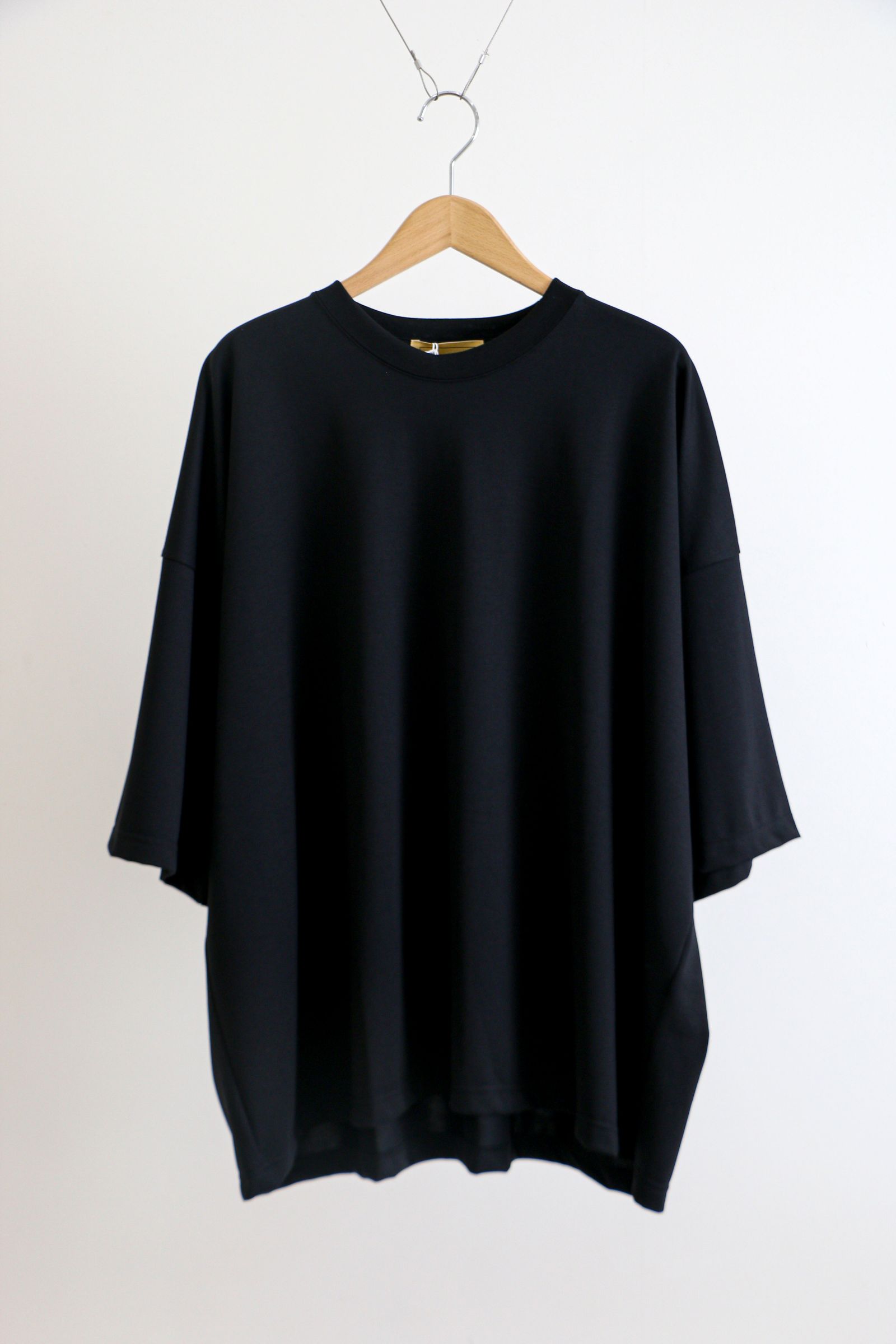 SEVEN BY SEVEN - SEVEN BY SEVEN BIG TEE Supima cotton Black | koko