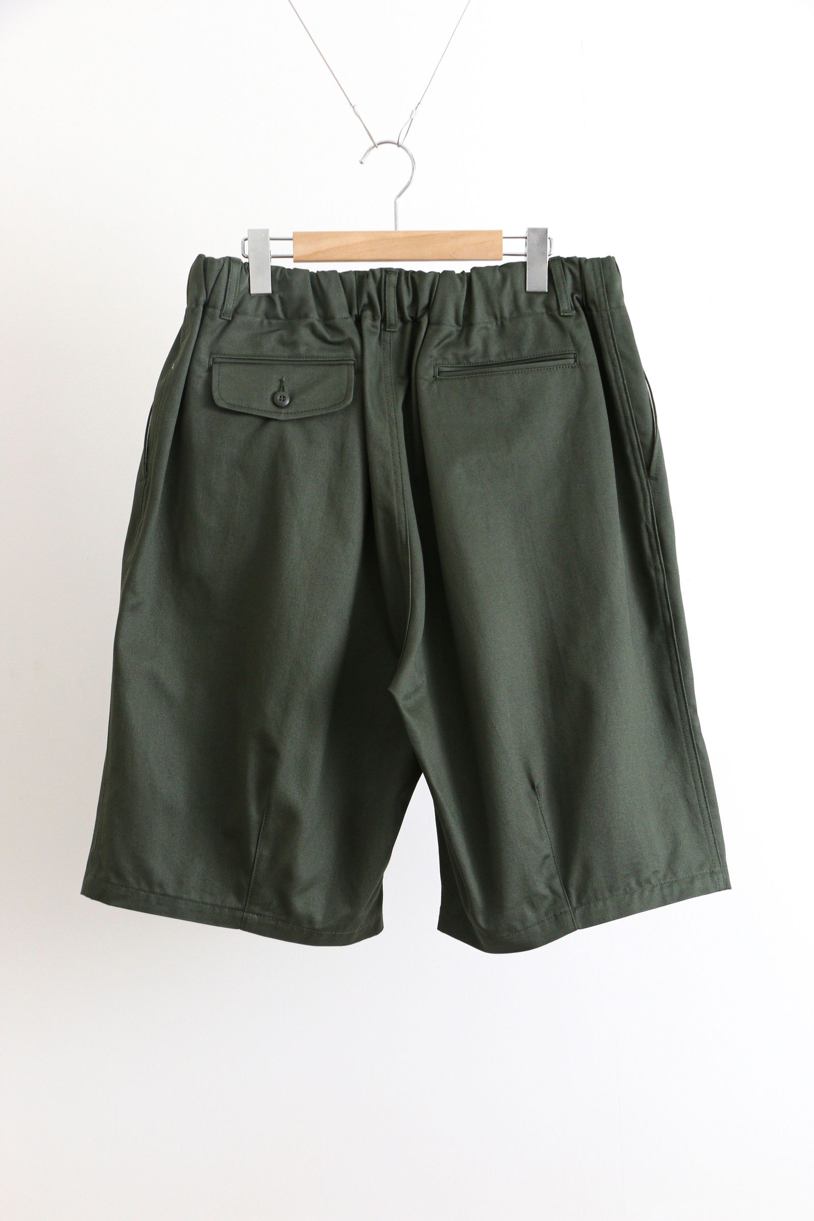 is-ness - BALLOON EZ SHORTS Khaki / バルーンショーツ