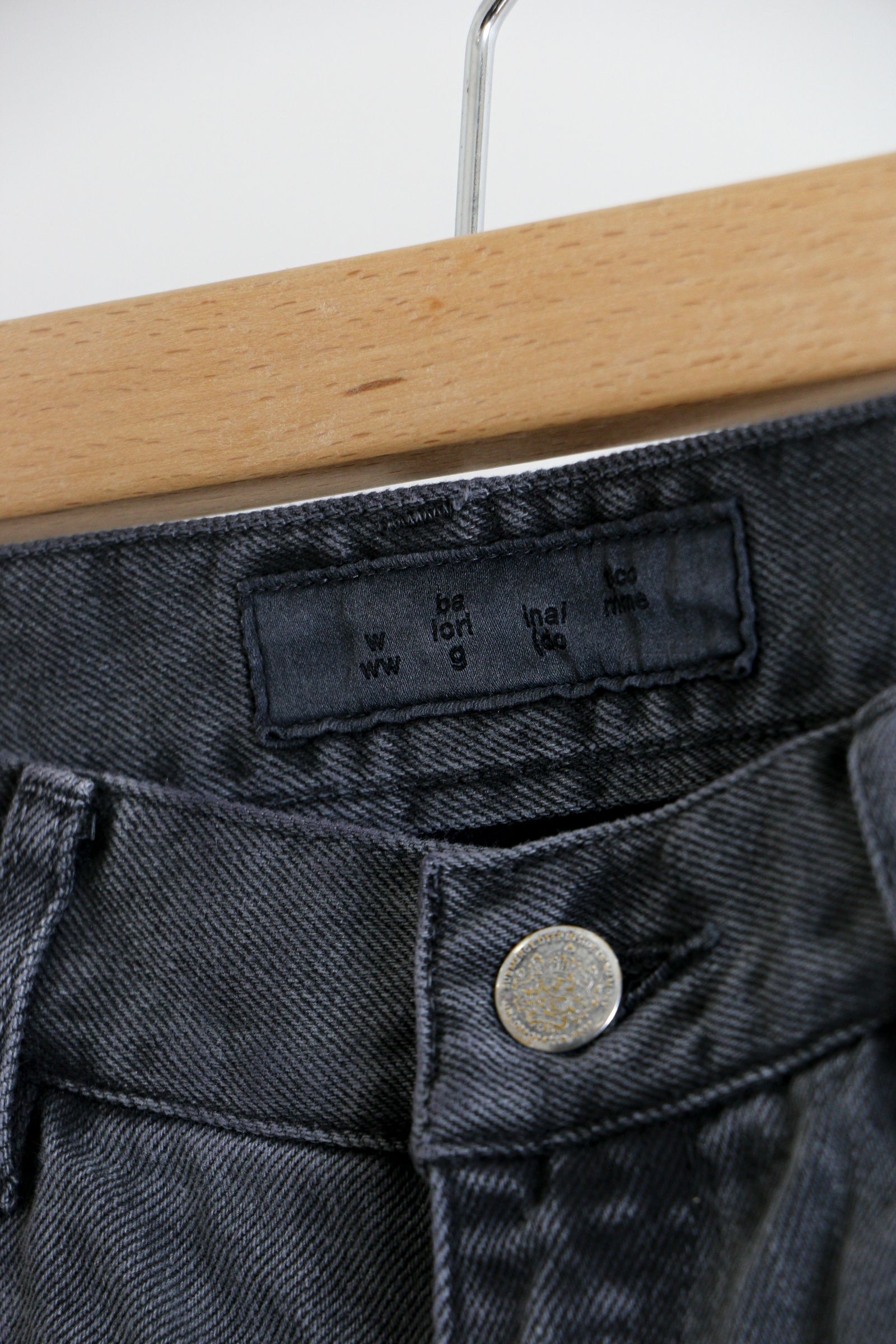 bal - LOOSE FIT PIGMENT DYE 5P JEAN BLACK / ピグメントダイ bal - LOOSE FIT PIGMENT DYE 5P JEAN BLACK / ピグメントダイ