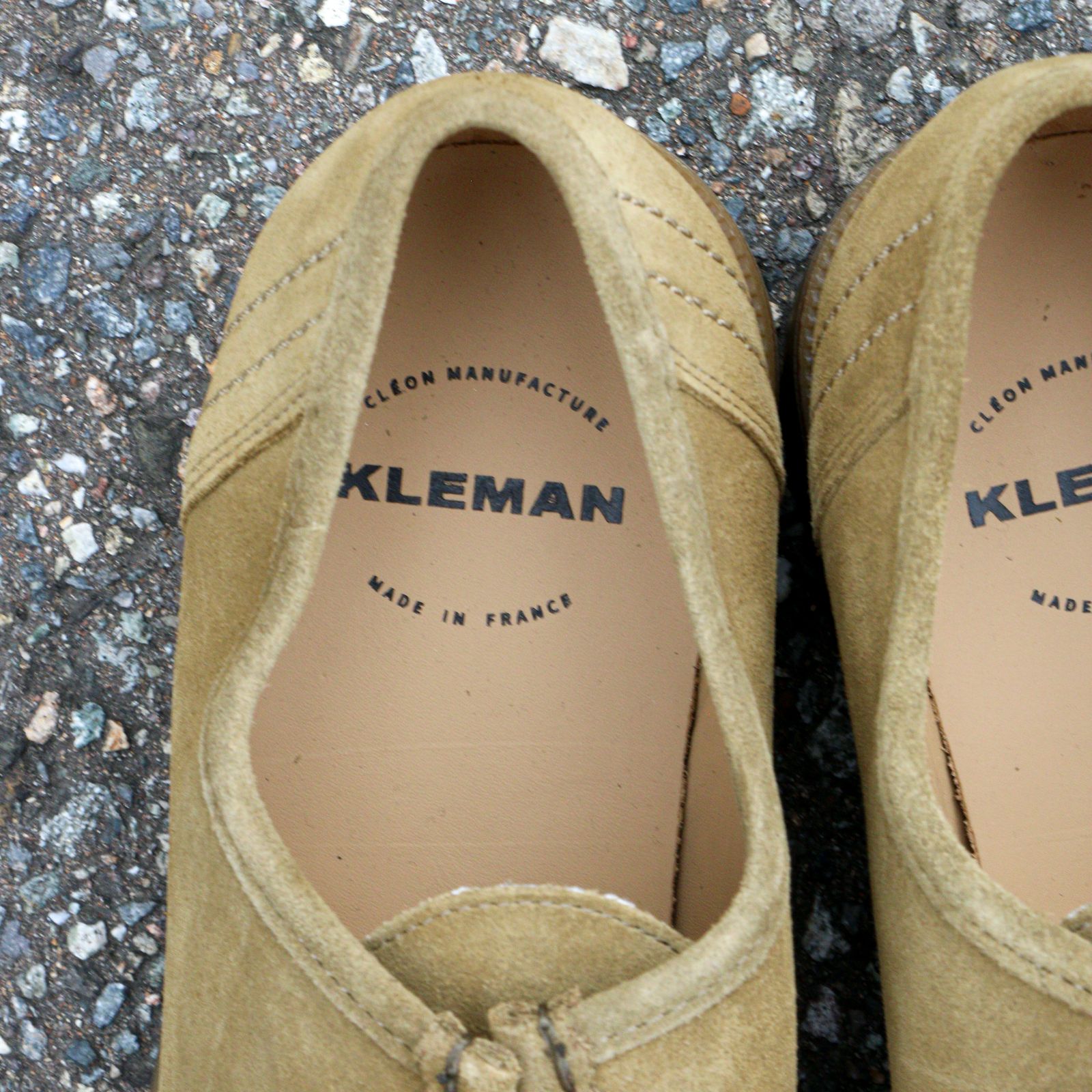 KLEMAN - KLEMAN PADROR SUEDE KHAKI / パドロール / スウェード