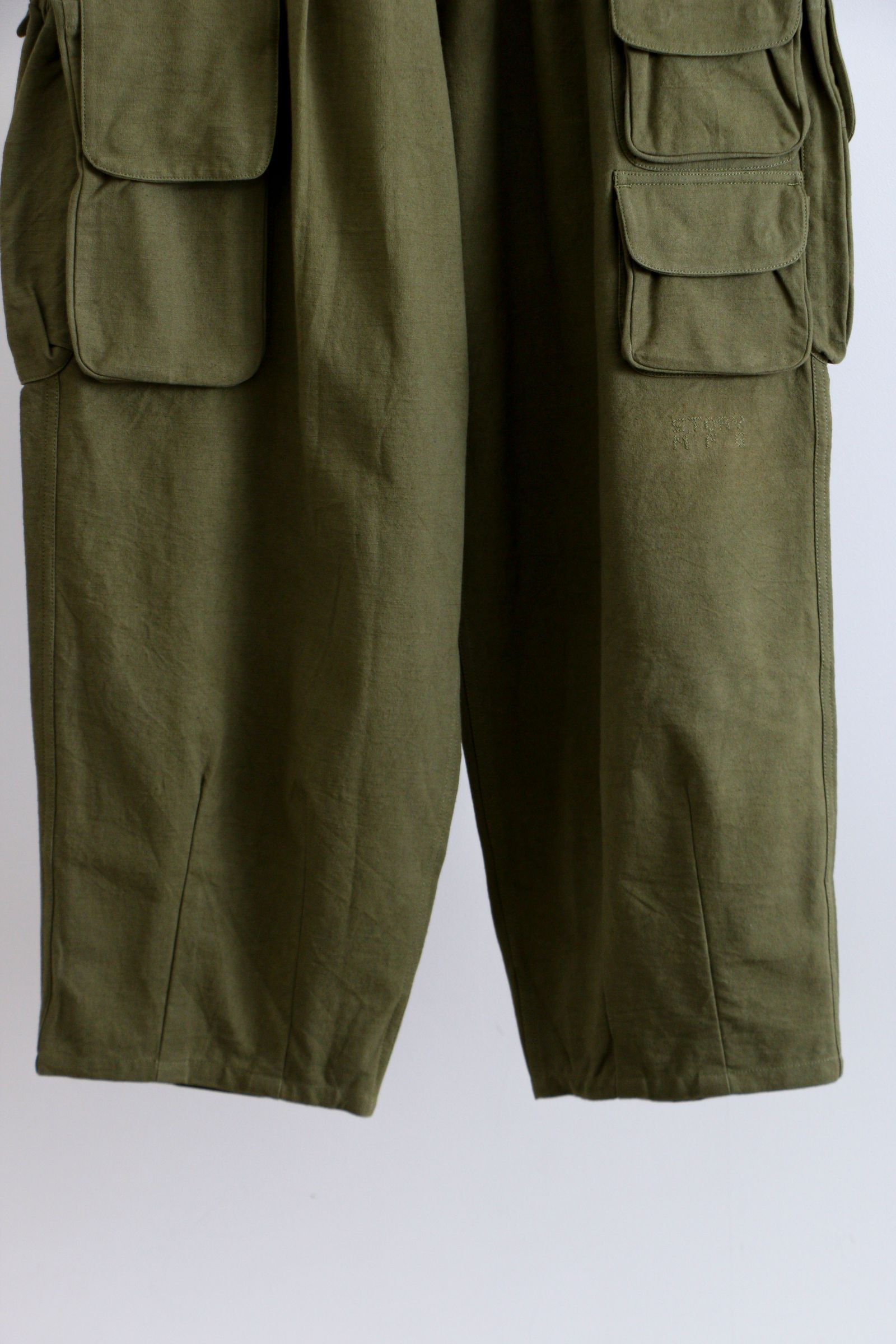 STORY mfg. - FORAGER PANTS OLIVE SLUB / フォレージャーパンツ