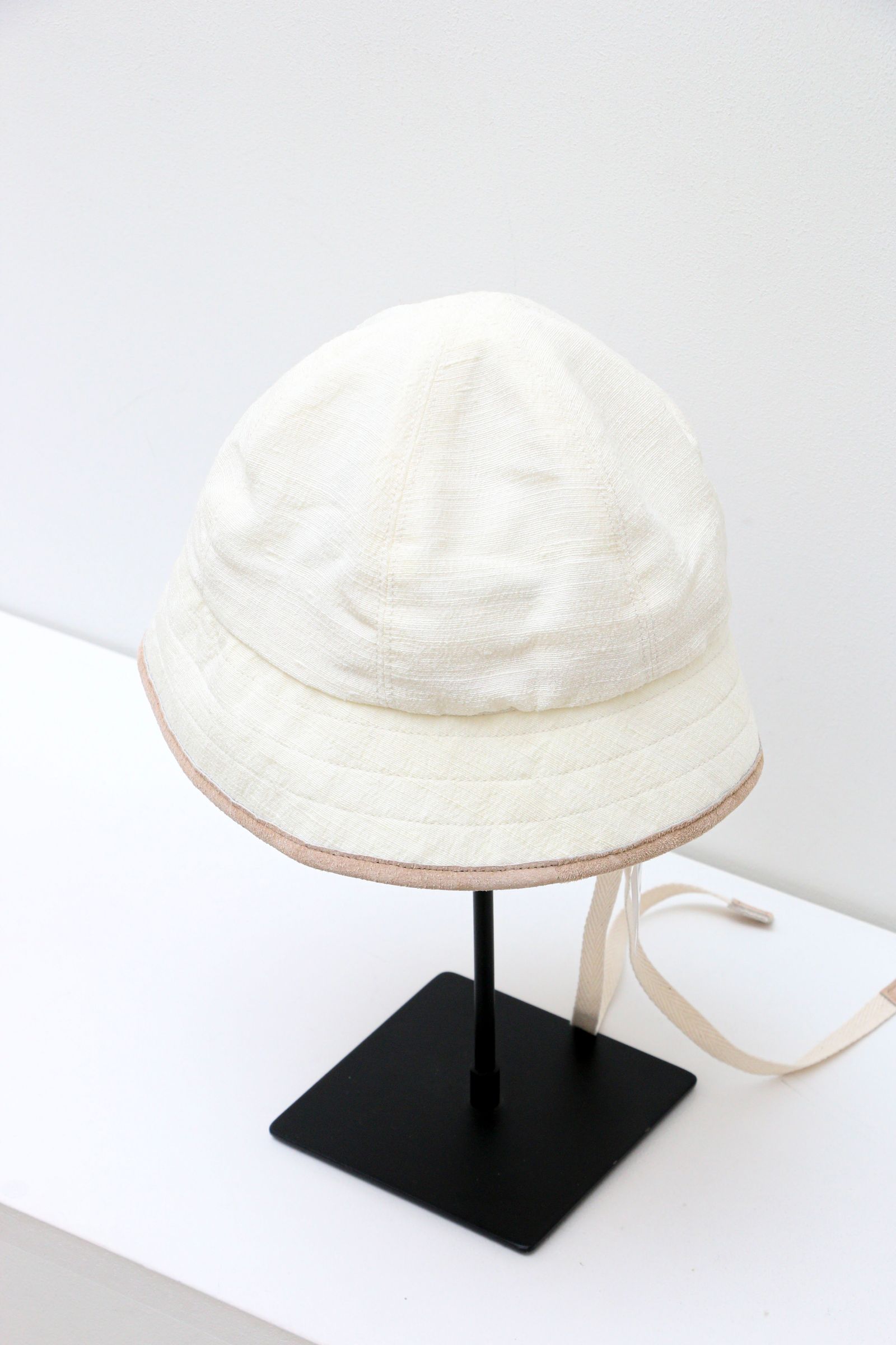 CCU - MARINE HAT SILK / PIG SUEDE | koko