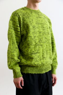 KOHEN SHAGGY DOG KNIT PULLOVER / 52GREEN / 英国羊毛 / カシミヤ / シャギーニット