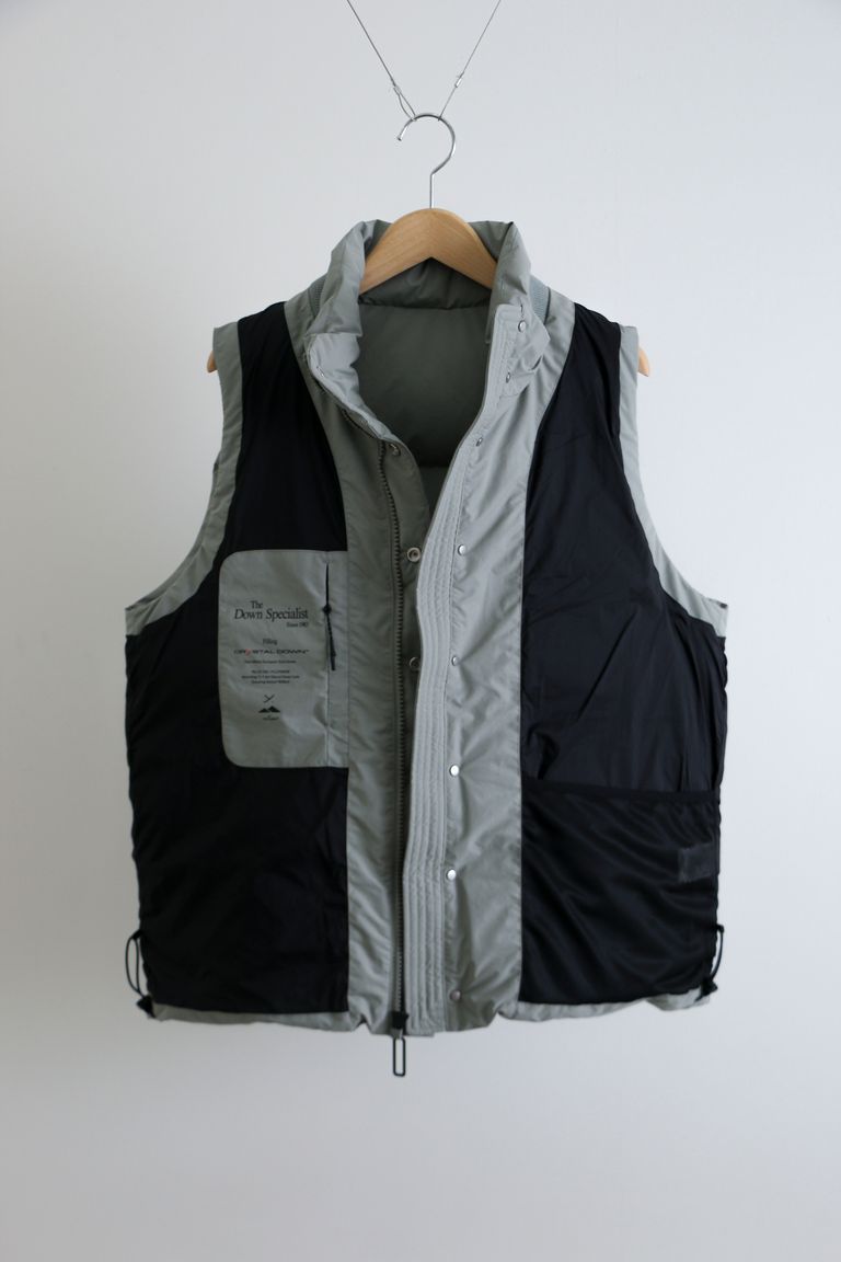 Y(dot) BY NORDISK - NORDIC DOWN VEST PISTACHIO / ノルディック 