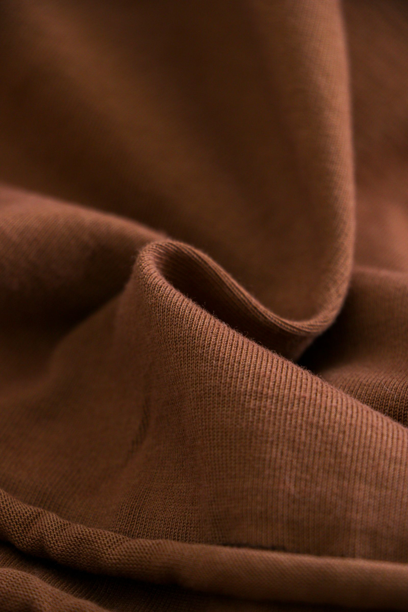 SPLENDER JERSEY - CUTOFF TURTLE JERSEY Brown