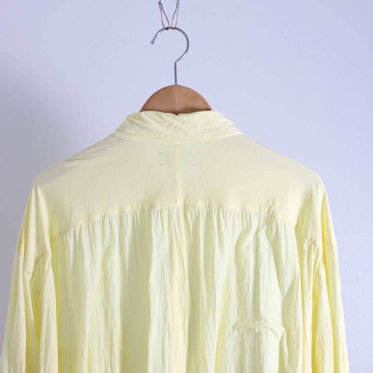KANEMASA PHIL. - 46G Artisan Jersey Shirt YELLOW / シャツ | koko