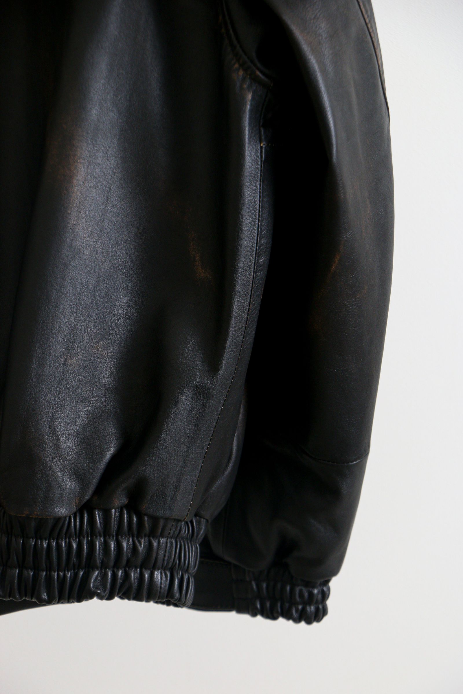 CCU - “MORGAN ”BOMBER JACKET COW SKIN / レザージャケット CCU - “MORGAN ”BOMBER JACKET COW SKIN / レザージャケット