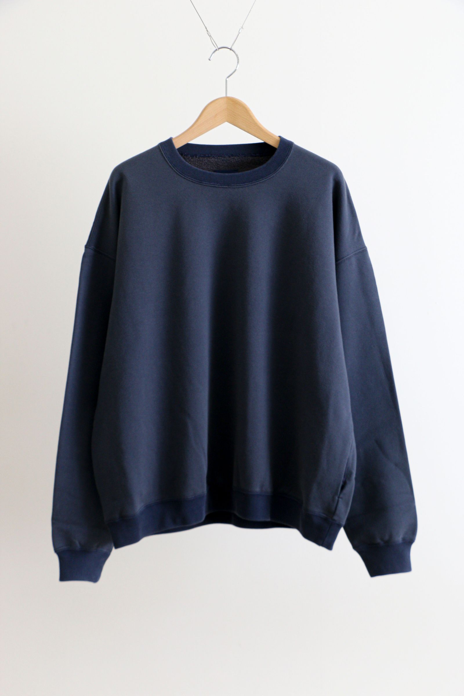 KANEMASA PHIL. - MAX Weight Brushed Pullover NAVY OZ / スウェット