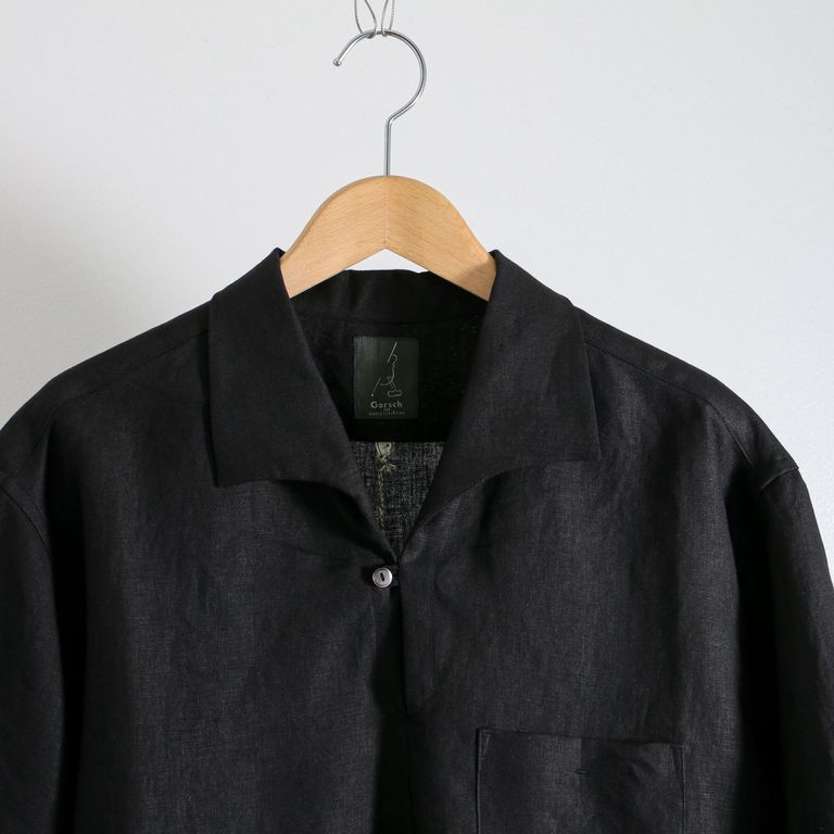 Gorsch - Gorsch Capli short sleeve shirt Black / カプリショート 