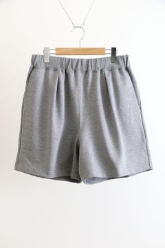 is-ness - WIDE SWEAT SHORTS Gray / ワイドスウェットショーツ 