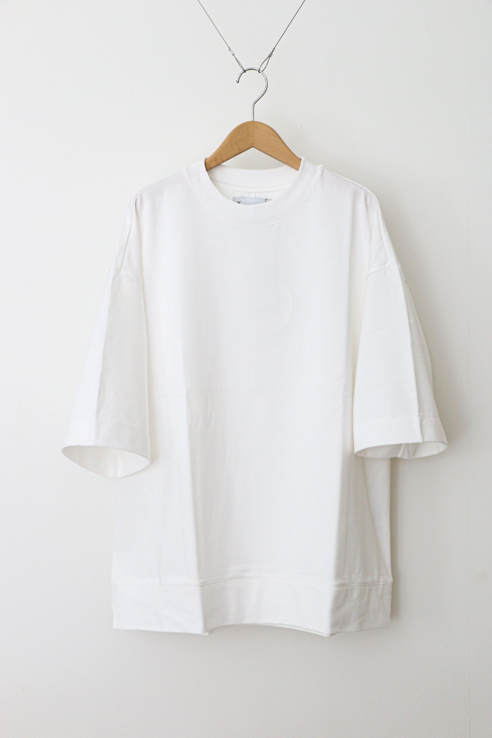 VOAAOV - DERABE JERSEY Big T-shirts White | koko