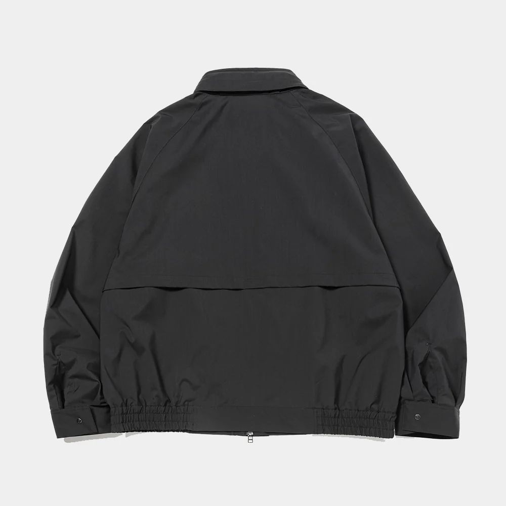 meanswhile - OLD SCHOOL ALPINIX WINDBREAKER OFF BLACK