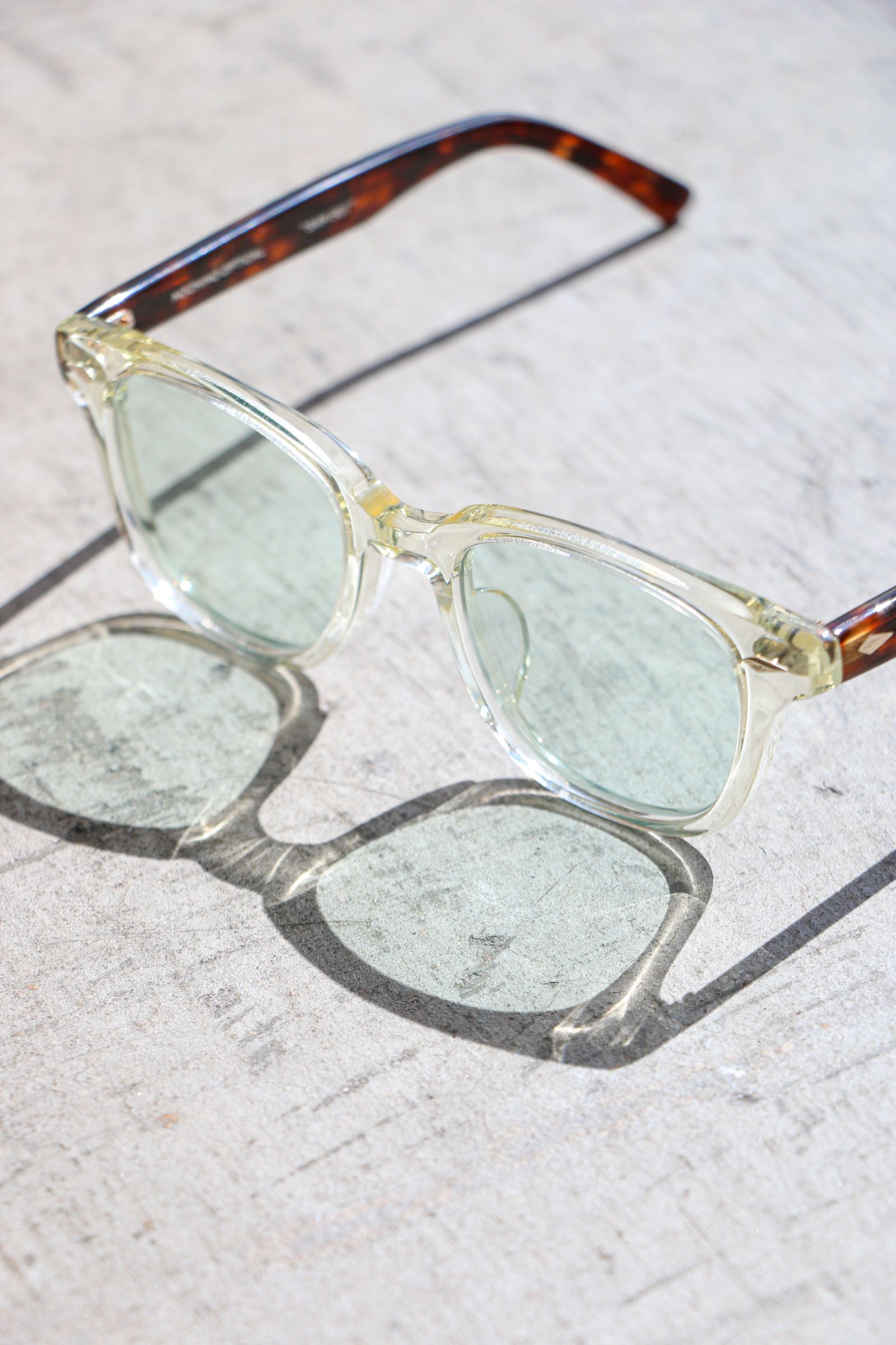 NOCHINO OPTICAL - SAN SUI 05 CITRON & AMBER X L.SMOKE GREEN 