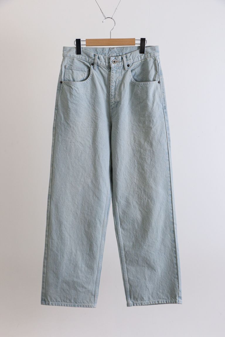 UNIVERSAL PRODUCTS - 5POCKET BUGGIE DENIM PANTS L.INDIGO / バギー 