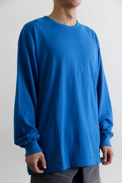 LONG SLEEVE TEE Blue / ロングスリーブTシャツ / ブルー