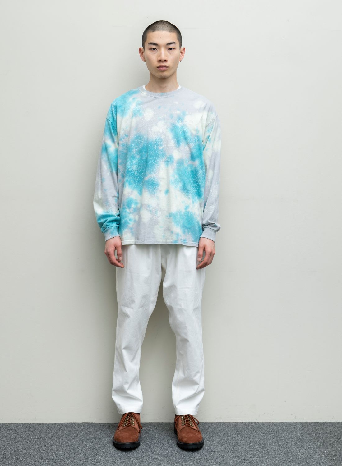 bal - LOGO TIE DYE LS TEE Gray | koko