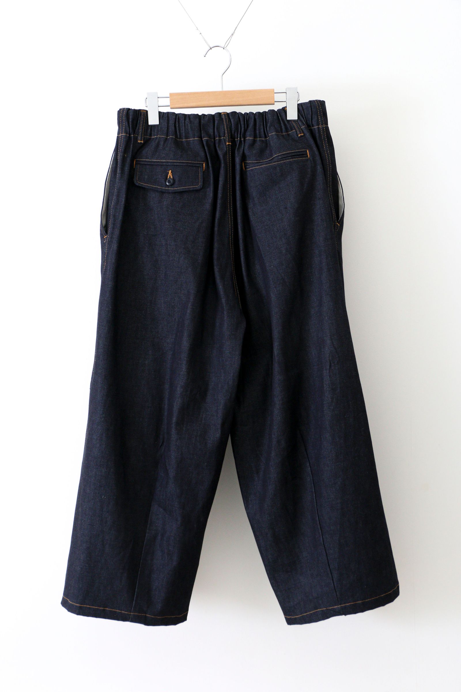 is-ness - is-ness BALLOON EZ PANTS Denim | koko