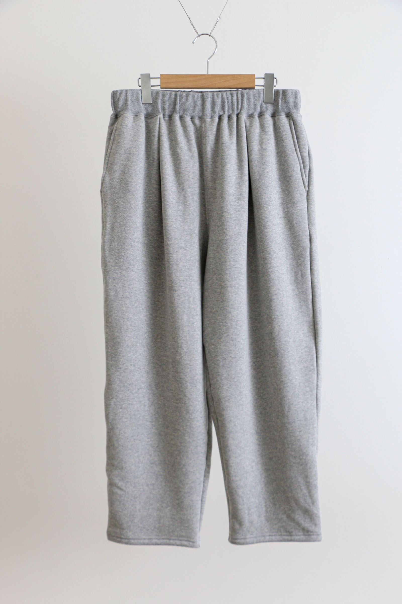 is-ness - RELAX WIDE SWEAT PANT GRAY / グレー / リラックスワイド