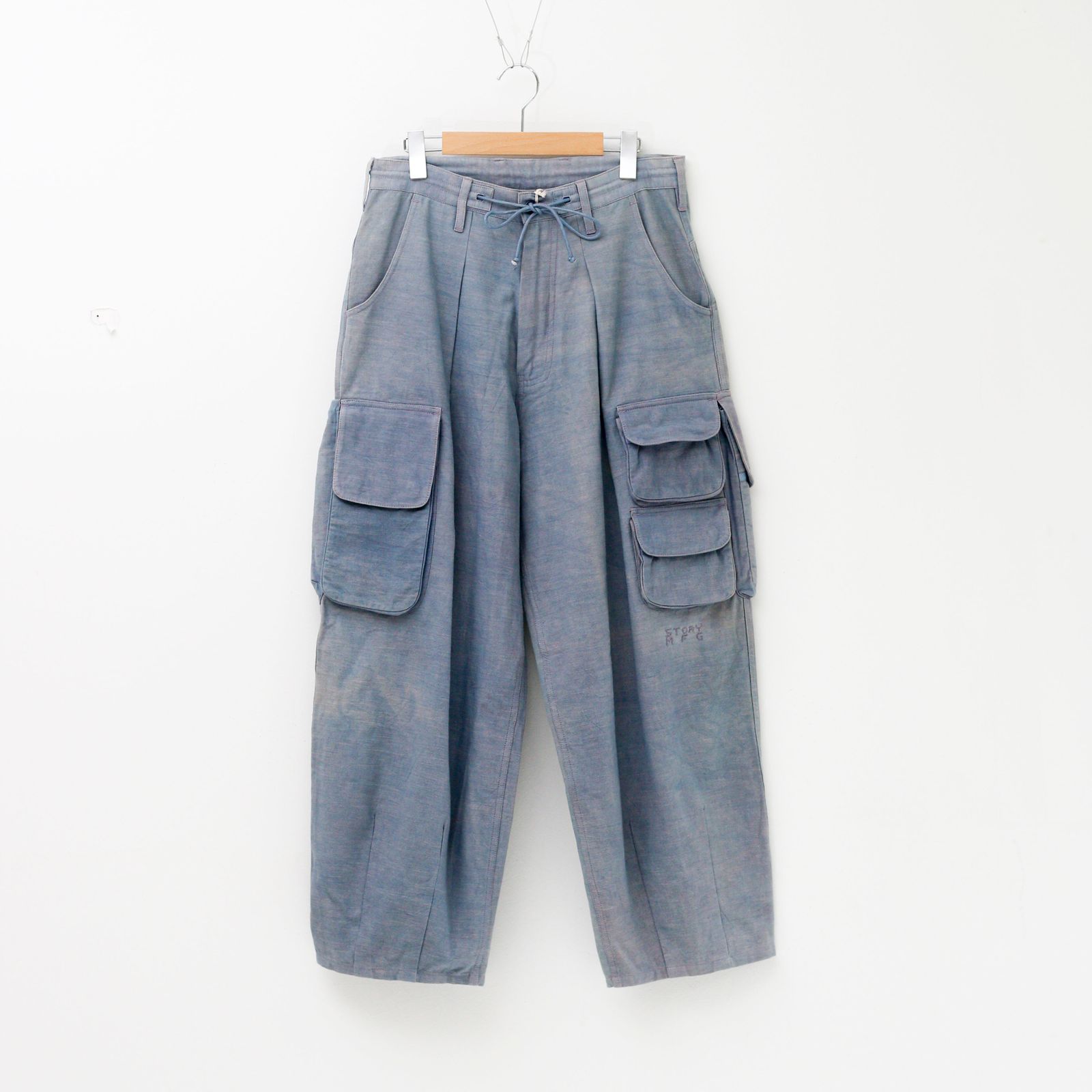 STORY mfg. - FORAGER PANTS PURPLE SLUB / パープル /ワイドパンツ | koko