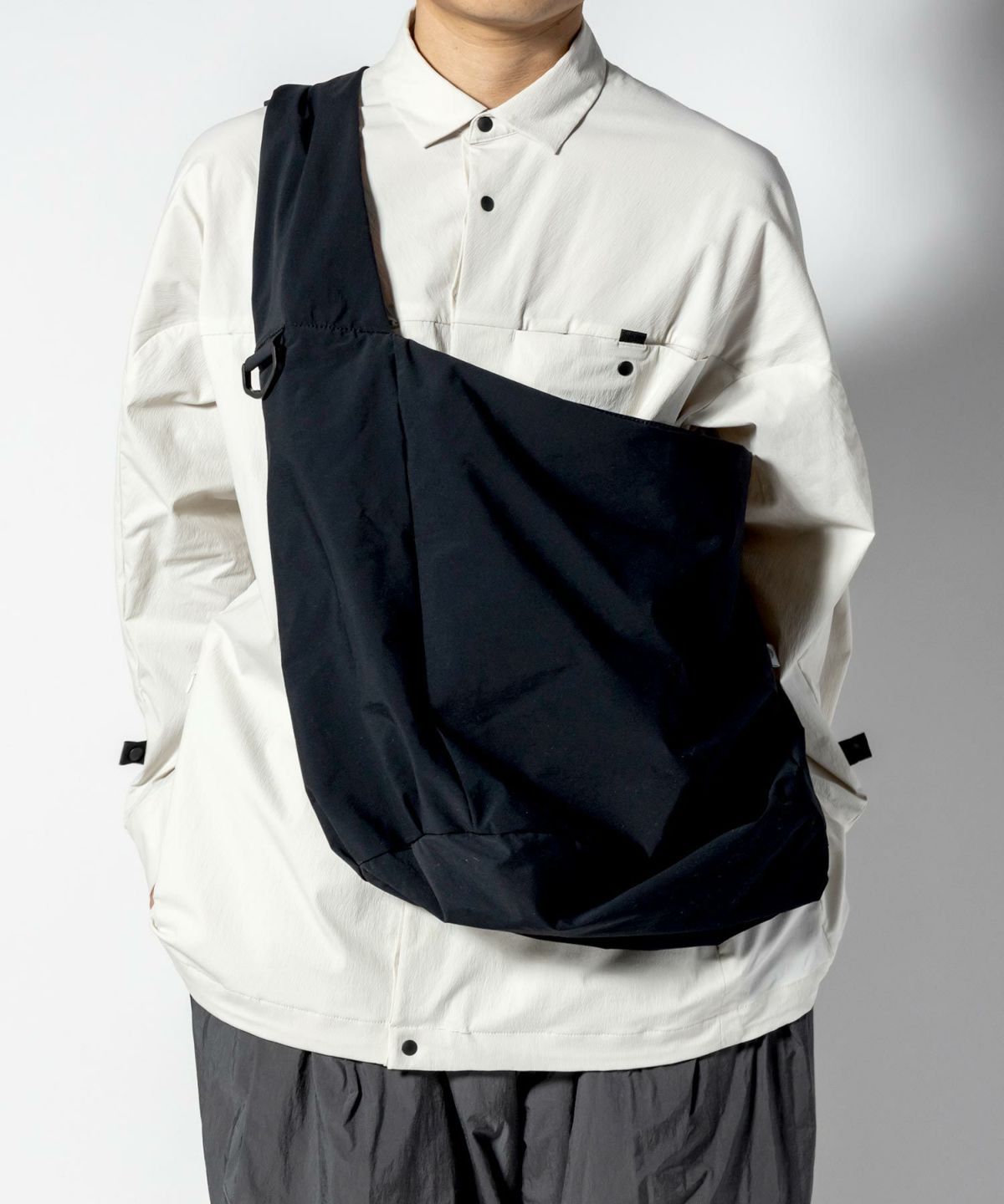 alk phenix - Furoshiki bag / Karu-Stretch Taffeta II BLACK