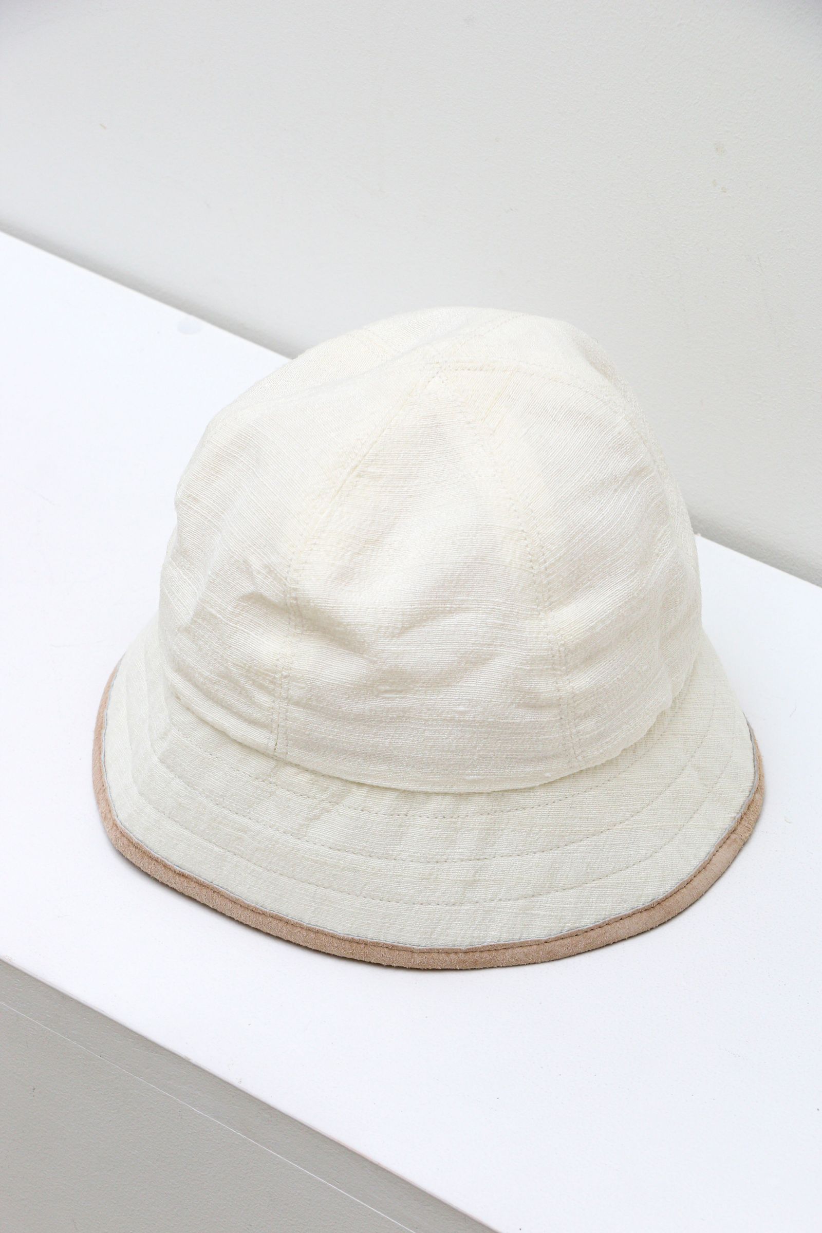 CCU - MARINE HAT SILK / PIG SUEDE | koko