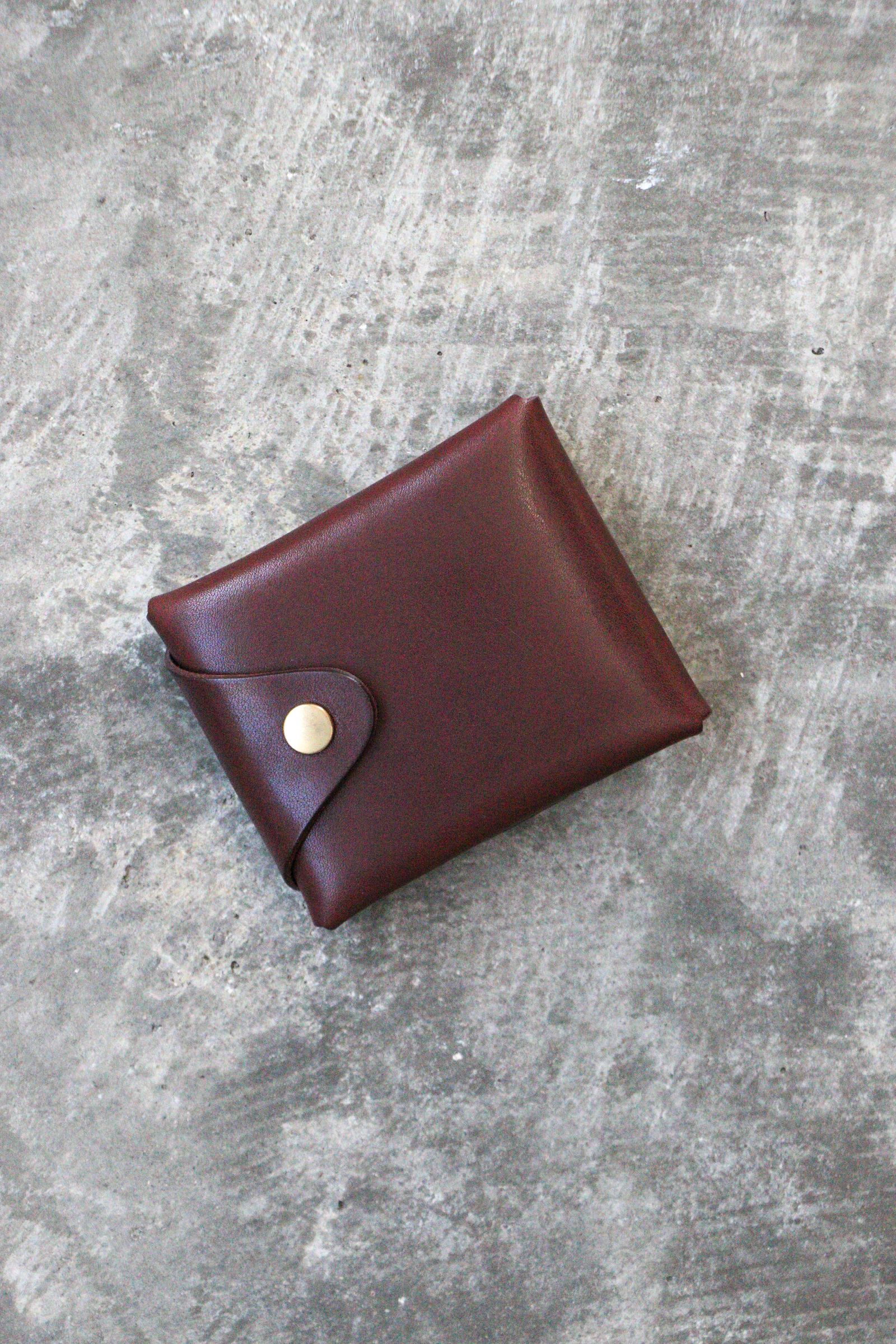 LEATHER WALLET BROWN / コンパクトウォレット / 財布