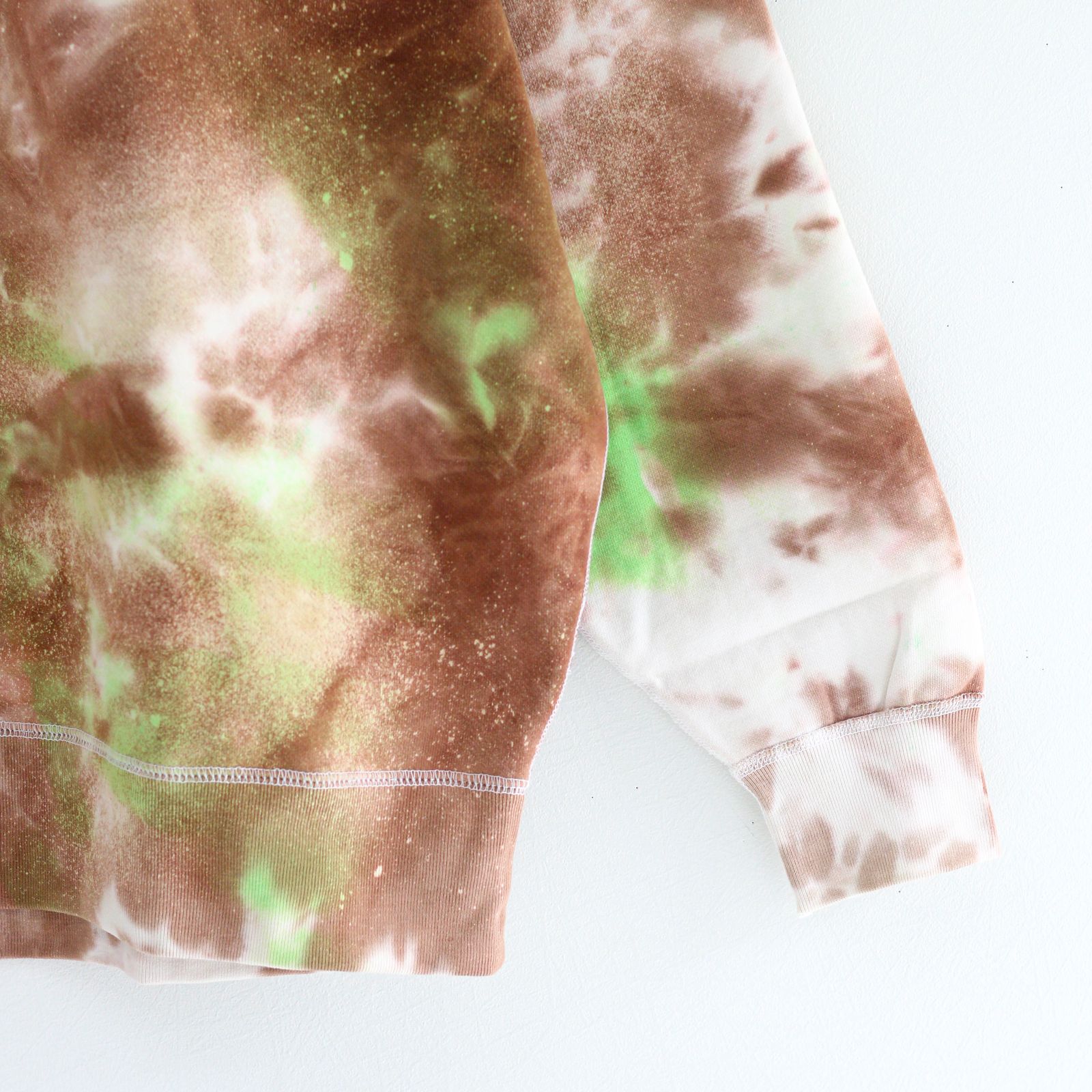 bal - LOGO TIE DYE CREW by YUKIDYE CAMEL / タイダイ / クルー