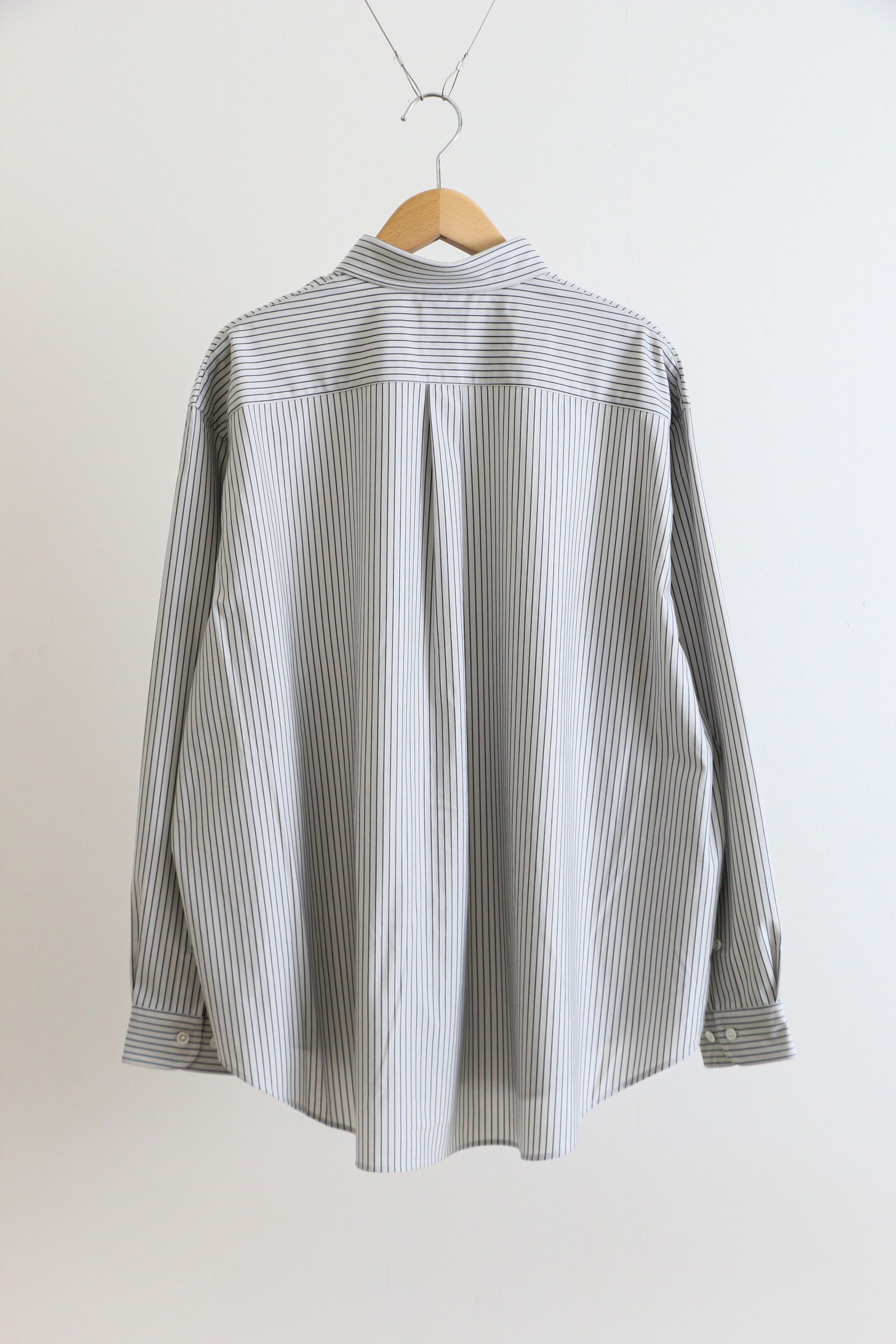 KANEMASA PHIL. - Pencil Stripe Dress Jersey Shirt / NAVY SP ...