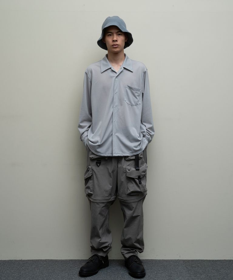 bal - MULTI POCKET CONVERTIBLE PANT Military Gray | koko