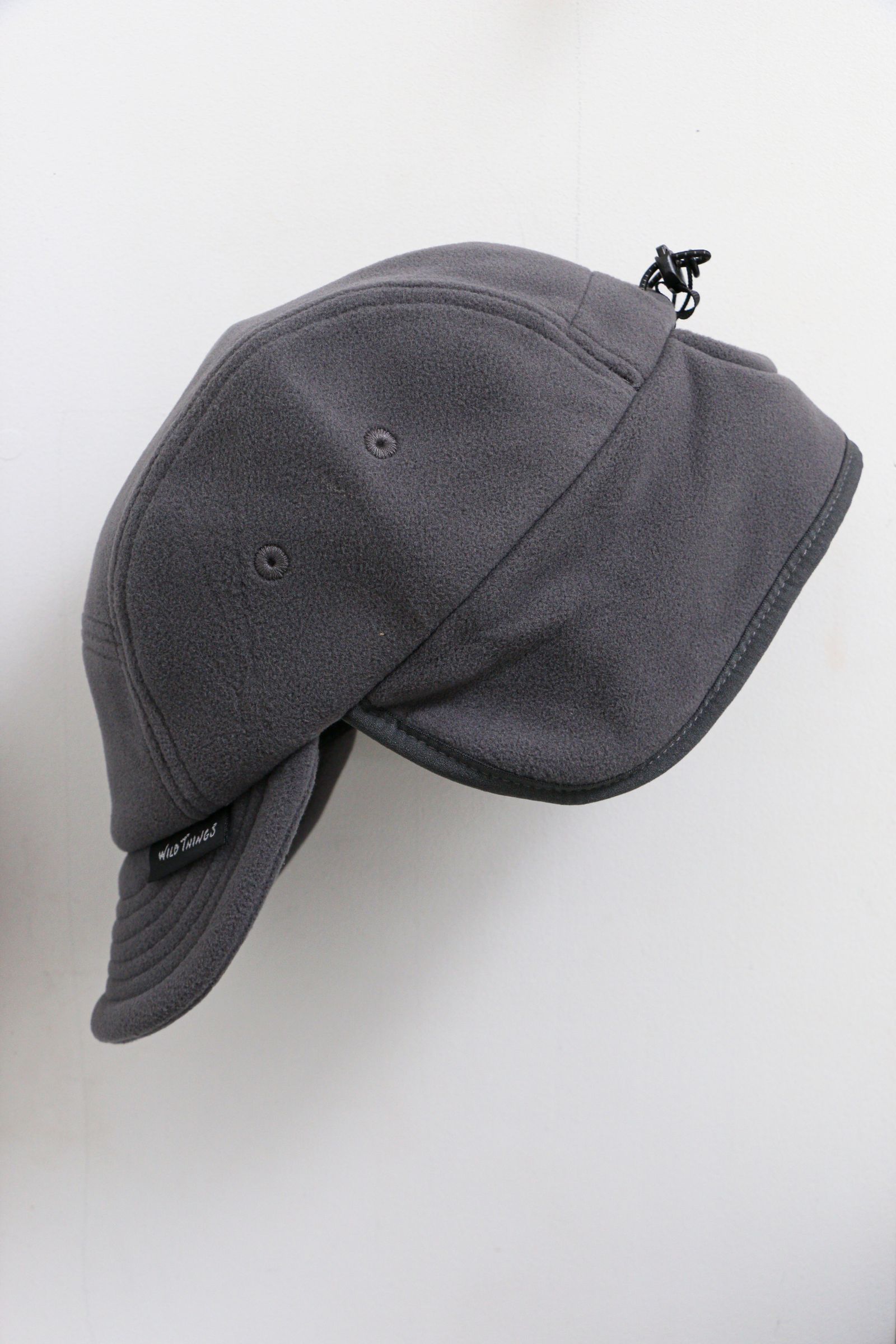 WILD THINGS - POLARTEC Wind Pro FLIGHT CAP / フリース / GREY