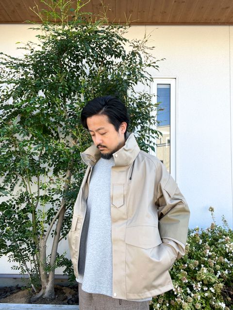 Y(dot)BY NORDISK 青い Sports Blouson BEIGE F