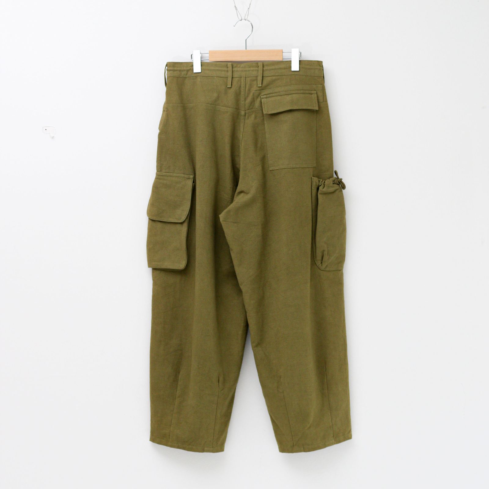 STORY mfg. - FORAGER PANTS OLIVE SLUB / フォレージャーパンツ 
