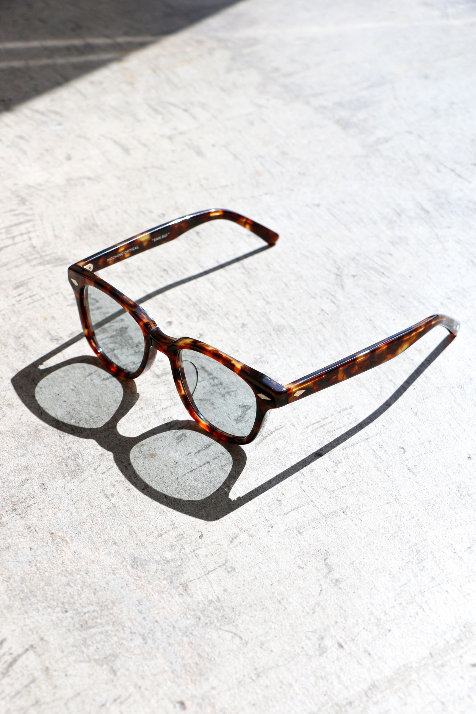 NOCHINO OPTICAL - SAN SUI 03 RICH AMBER × GREY GREEN to D.GREY