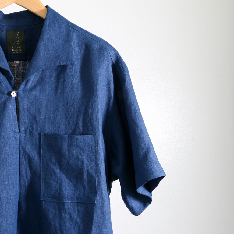 Gorsch - Gorsch Capli short sleeve shirt Ciyan / カプリショート 