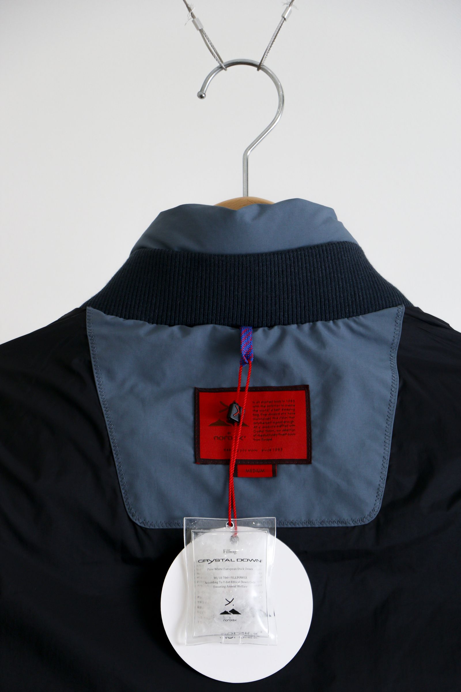 Y(dot) BY NORDISK - NORDIC DOWN VEST SLATE BLUE / ノルディック