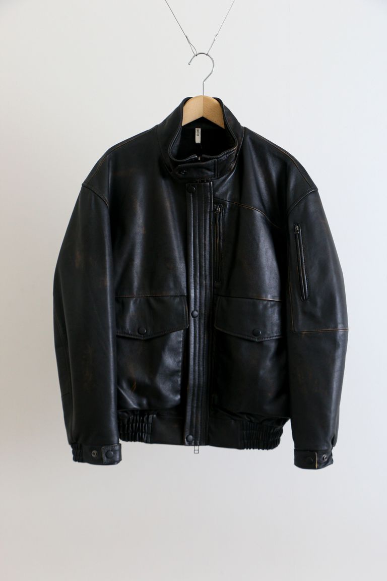 ミシカ レザージャケット KW BOMBER JACKET ボンバージャケット CCU 