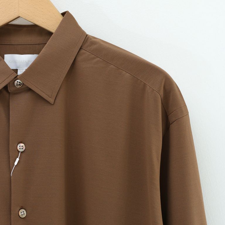 KANEMASA PHIL. - 【 定番人気品番 】46G Atmosphere Shirt COYOTE  