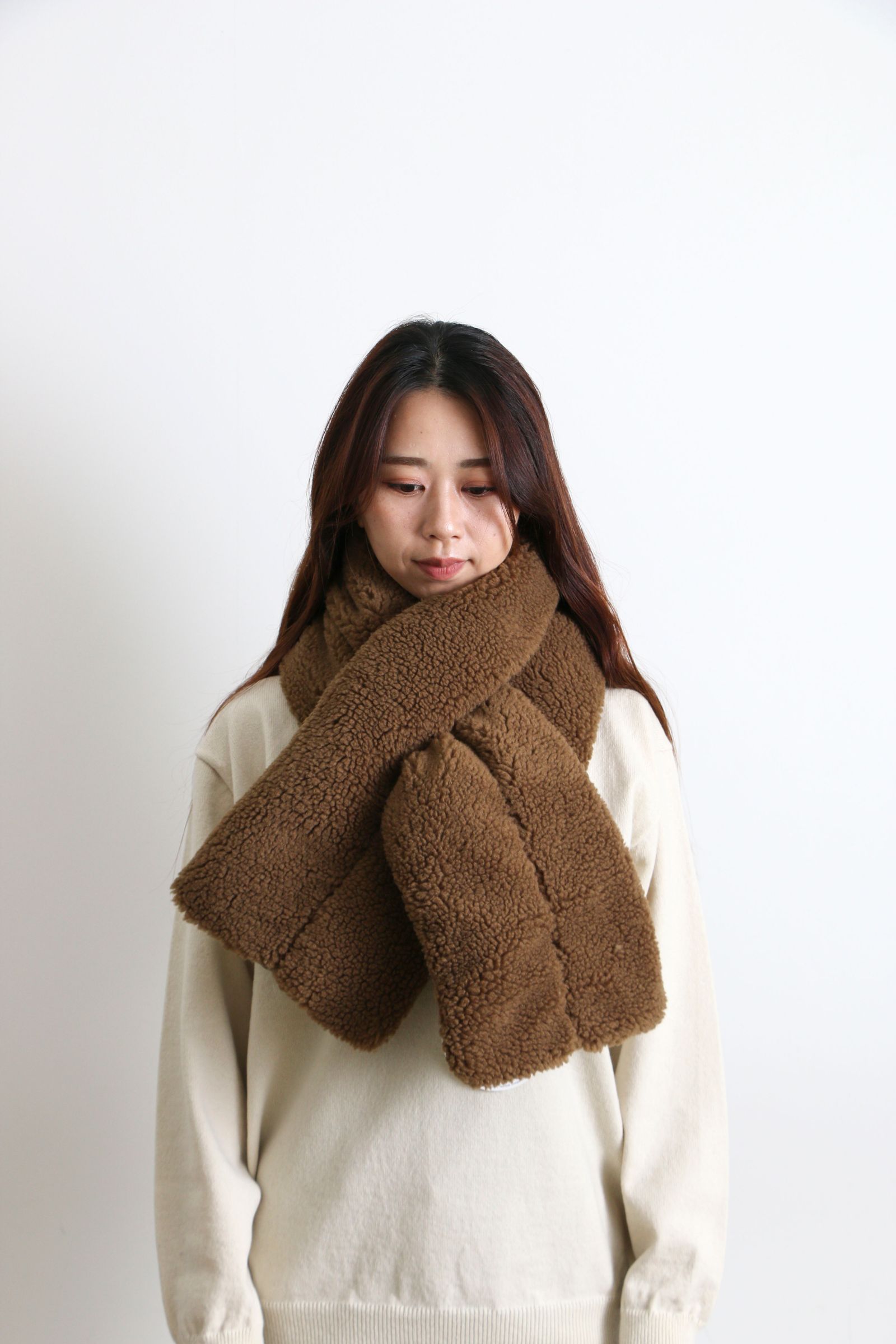 Y(dot) BY NORDISK - BOA DOWN MUFFLER Olive / フリース / ダウン