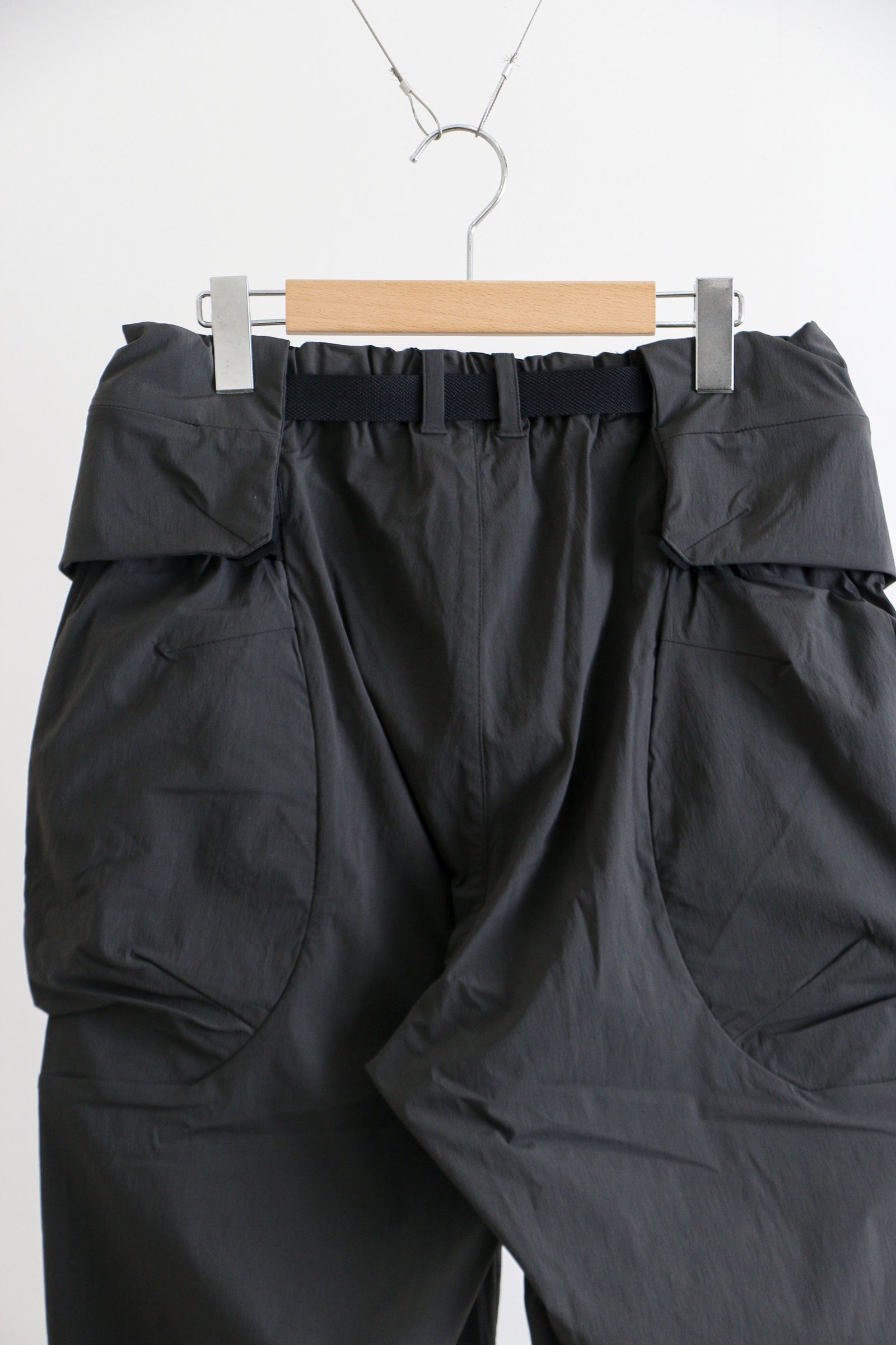 Zak Pants KAR / karu-stretch taffeta II / OFF BLACK / ザックパンツ / 撥水 /  オフブラック