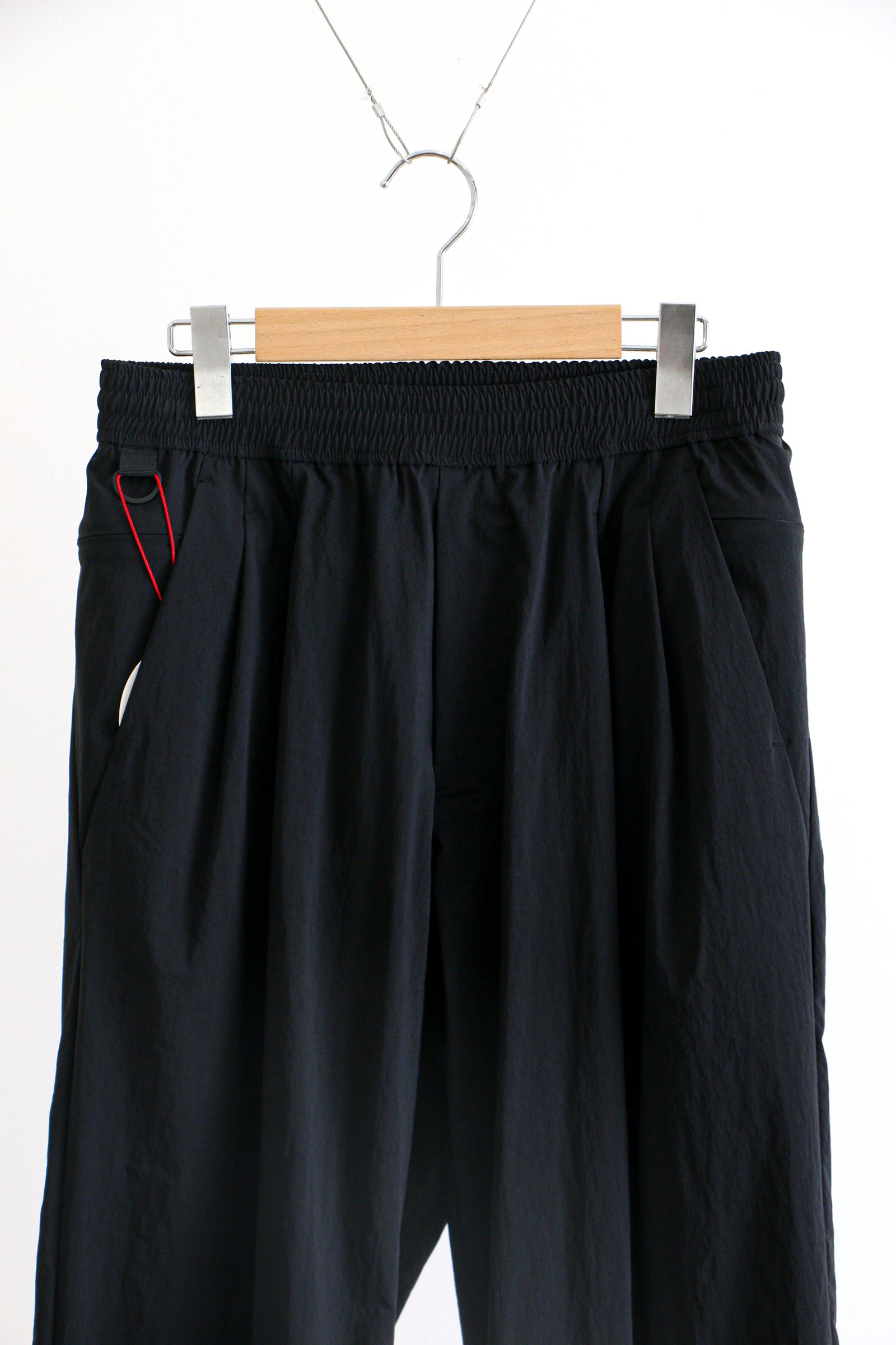 AIRLIGHT PARK PANTS WIDE PANTS Black / ワイドパンツ / ナイロン / ブラック - S