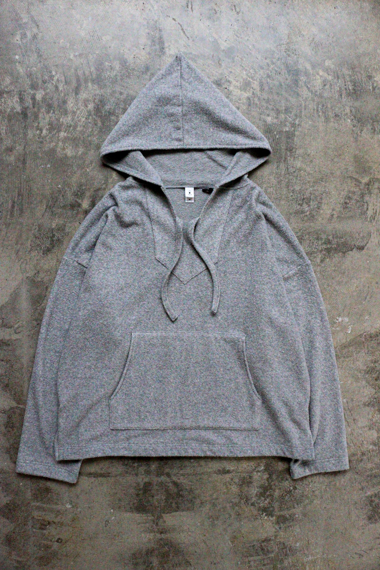 PILE LOOPWHEEL MEXICAN PARKA Heather Gray - M