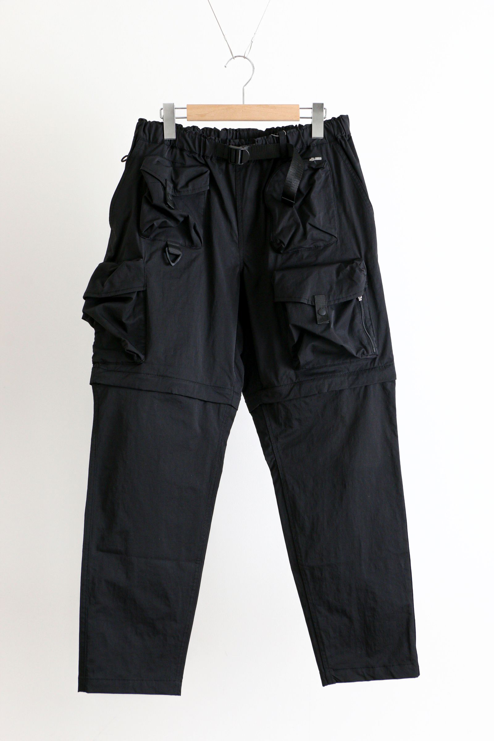 bal - MULTI POCKET CONVERTIBLE PANT Black | koko