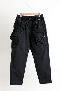 bal - MULTI POCKET CONVERTIBLE PANT Black | koko
