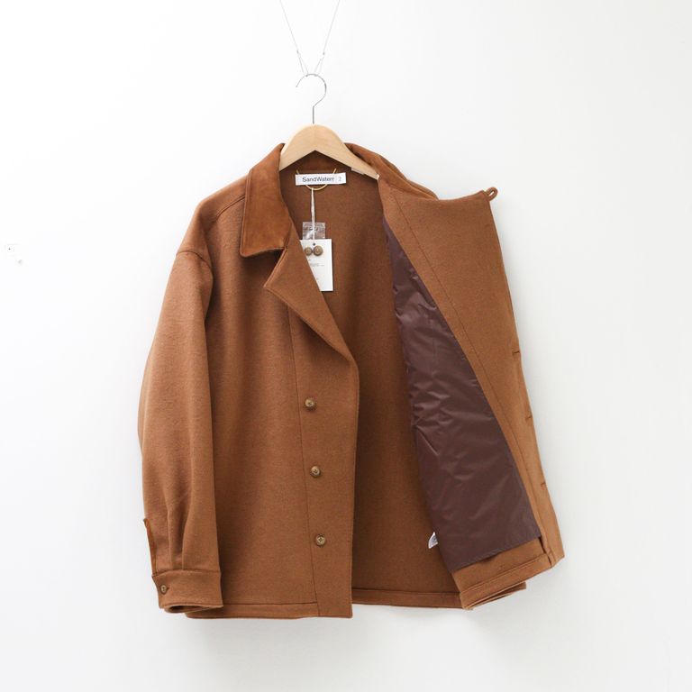 CCU - SandWaterr × CCU RESEARCHED JACKET - W/P LIGHT MELTON 
